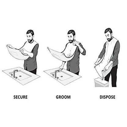 Male Shaving Apron Beard Catcher