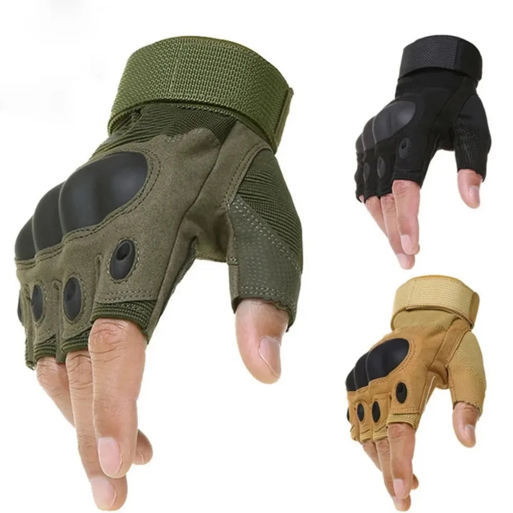 Tactical  Gloves Half Finger Paintball Airsoft Shot Combat