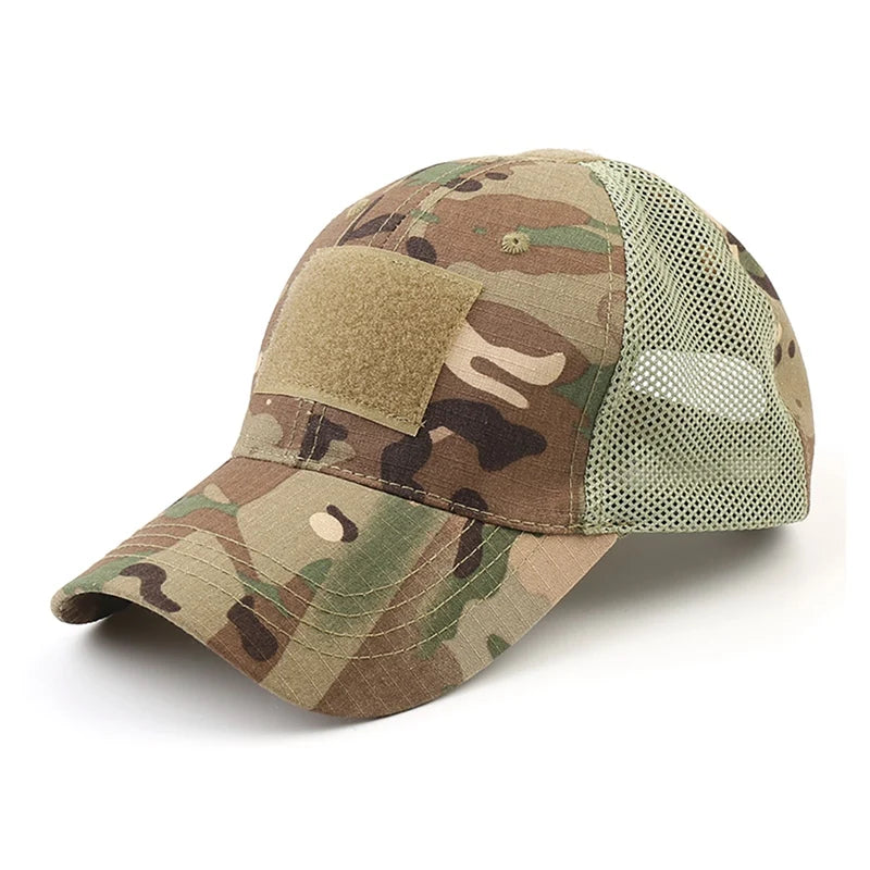 Outdoor Multicam Camouflage Adjustable Cap