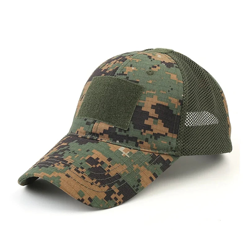 Outdoor Multicam Camouflage Adjustable Cap