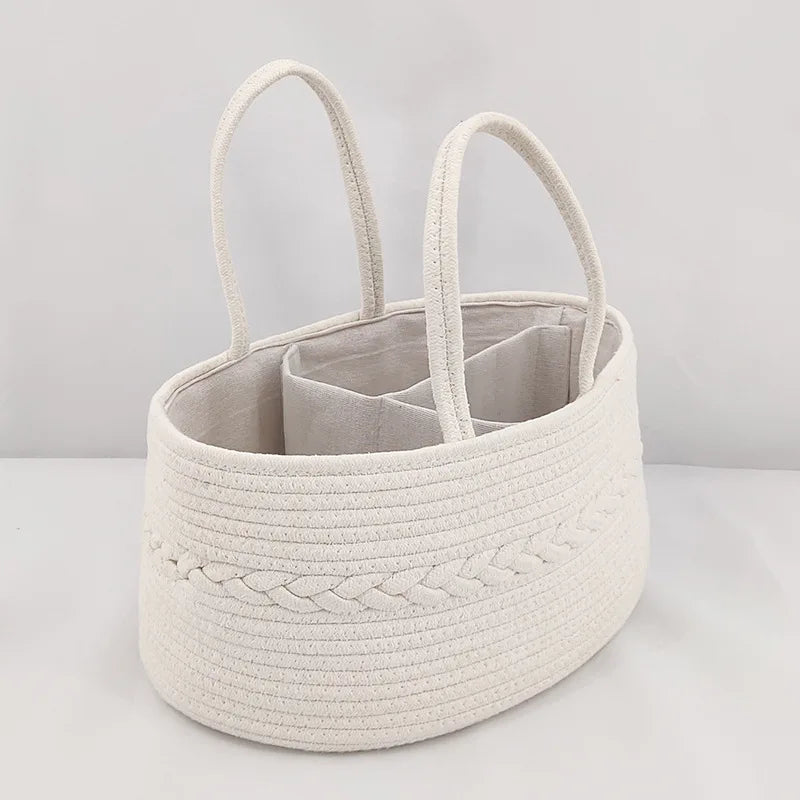 Baby Diaper Storage Basket