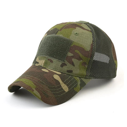 Outdoor Multicam Camouflage Adjustable Cap